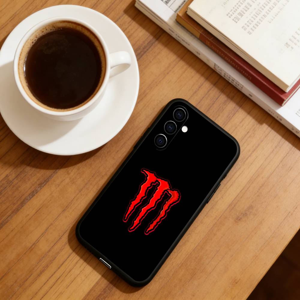 M-MonsterES Модный Дизайн Чехол для Телефона Черный Силиконовый Мягкий Для Samsung Galaxy A73,A72,A71,A70,A53,A52,A51
