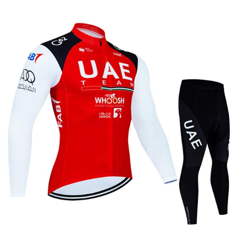 Autumn Road Bike Cycling Suit Long-sleeved Suit Team Cycling Warm Bicycle Suit
