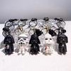 Premium Deadpool Star Wars Keychain Darth Vader Keyring Pvc Couple Bag Car Charm