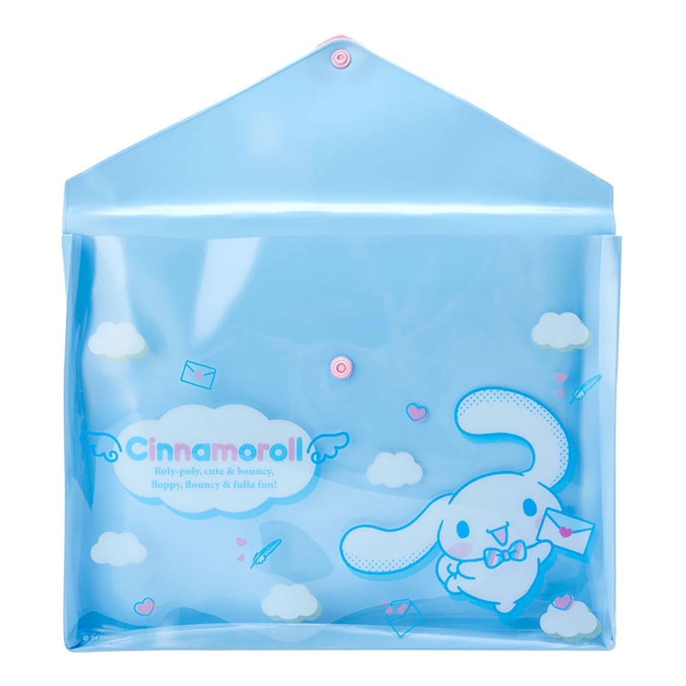 Sanrio Sanrio Cinnamoroll Clear Multi Pouch Letter Flat Pouch Cinnamoroll 20 X X 3cm Character SANRIO 101869 (SANRIO) 26.5