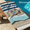 Beach Flip Flop Quick Drying Bath Towel Microfiber Beach Towel Light Weight Swimming Camping Yoga Beach Out