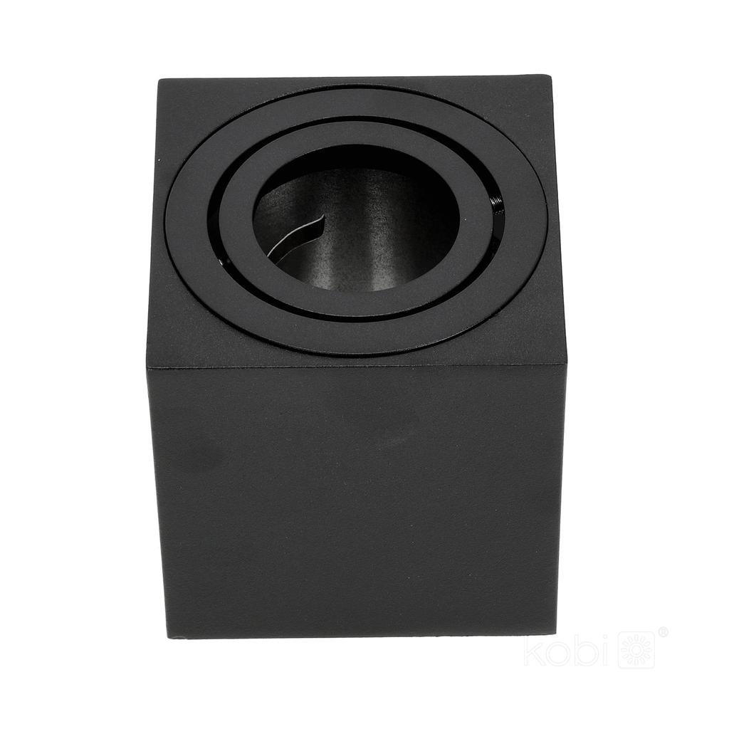 Surface-mounted ceiling spotlight OH37 GU10 black