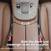 2 Pcs Multi-functional Car Seat Side Gap Filler Plug with Storage Slot Car Interior Universal Decoration Leakproof Filling Strip