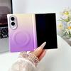 Модный Магнитный Чехол-Бампер Контрастных Цветов Для Samsung Galaxy Z Fold 8 ZFold8 Z Fold8 Чехлы Для Magsafe Корейский Милый Funda
