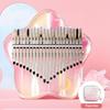 Transparent Kalimba Mini Fingers Piano 17/21 Keys Keyboard Instruments Gift Thumbs Piano Leisure and Entertainment