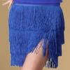 Women's Plus Size Latin Dance Costume with Tassel Skirt for Practice