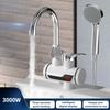 3000W Household Bathroom Shower Instant Electric Water Heater Three Second Fast Heating Electric Faucet