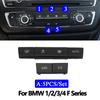 Приборная панель Air AC Vent CD-плеер, крышка управления, кнопка переменного тока, комплект для ремонта ключей для BMW 1 2 3 F Series F20 F21 F22 F30 F35 F34 F36 F45