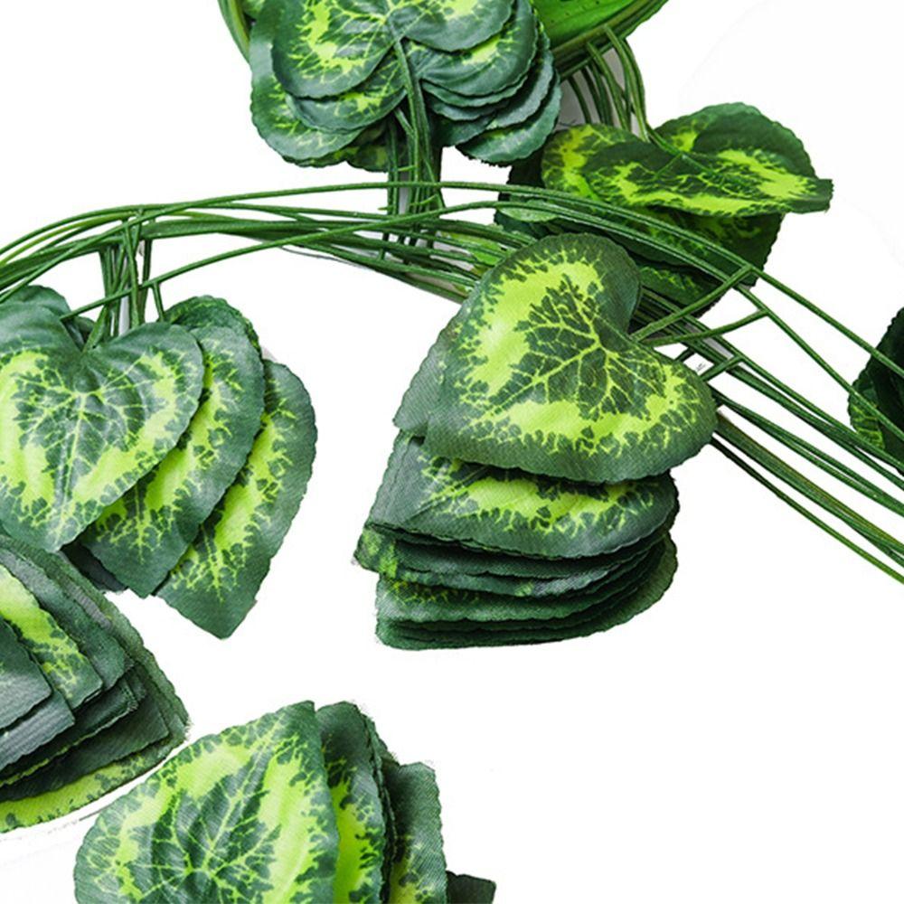 12pcs DIY Artificial Spring Leaf Vine Artificial Foliage Garland Hanging Plants  Holiday Decoration