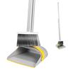 Clean Home Broom and Dustpan Standing Cleaning Polyethylene Indoor and 132cm with Can Be Cleaned Without Cleaning Ideal for Store Set, Set,