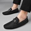 Genuine Leather Slip-on Casual Shoes for Men Loafers Italian Designer Driving Shoes Moccasins Luxury Brand Formal Business Shoes