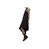 Y-3 SS23 Solid Color Asymmetrical Hem Sleeveless Dress Women Dresses Black H63039