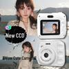 HD Polaroid-камера с двумя объективами для студентов - Милая и портативная, мгновенная передача фото на телефон, цветные снимки 12 МП