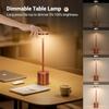 LED Desk Lamp Usb Rechargeable Wireless Lamp Bar Restaurant Bedroom Room Lamp LED Room Lights Touch Lamps Bedside Lamp