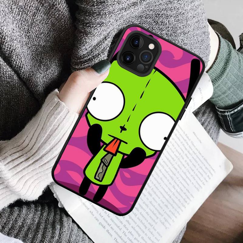 Чехол для телефона YNDFCNB Invader Zim для iPhone 11 12 13 Mini Pro Max 8 7 6 6S Plus X 5 SE 2020 XR XS Funda Case