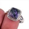 Natural Charoite Gemstone 925 Solid Sterling Silver Jewelry Ring Size 9.5 N1A83
