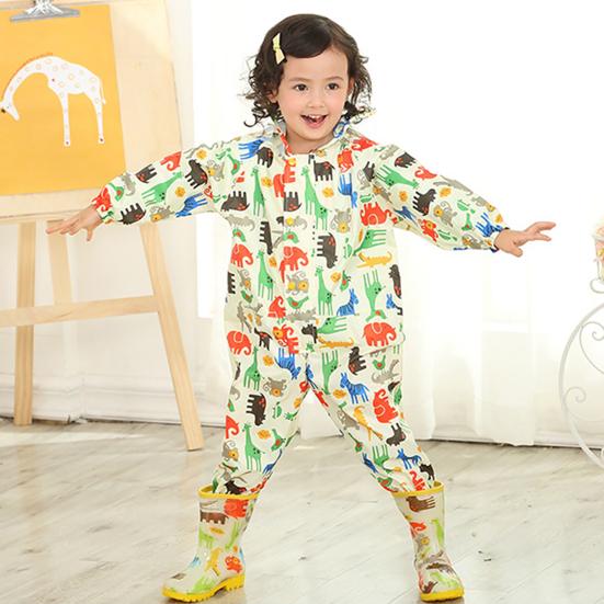 Плащ с героями мультфильмов, детский комбинезон, дождевики для мальчиков и девочек, водонепроницаемое пончо