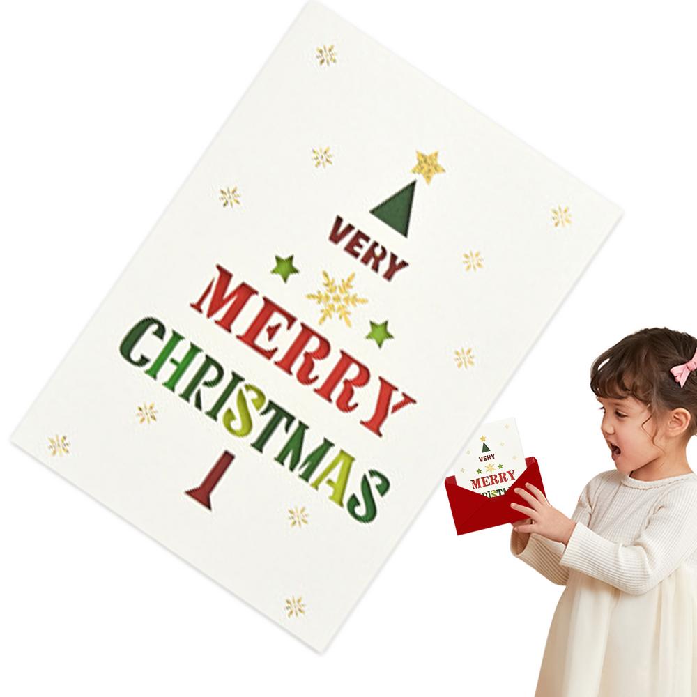 Christmas Cards With Envelopes Happy Holiday Cards Multipurpose Kids Christmas Cards Christmas Note Cards Versatile Seasons