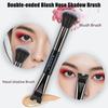 Nose Contour U-Shaped Makeup Brush For Sculpting And Defining Double Head Foundation Highlighter Brush Nose Shadow Brush