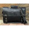 Leather Messenger Bag Laptop Bag Black Bag Leather Satchel Bag Briefcase Bag Side Bag Cross Body Bag