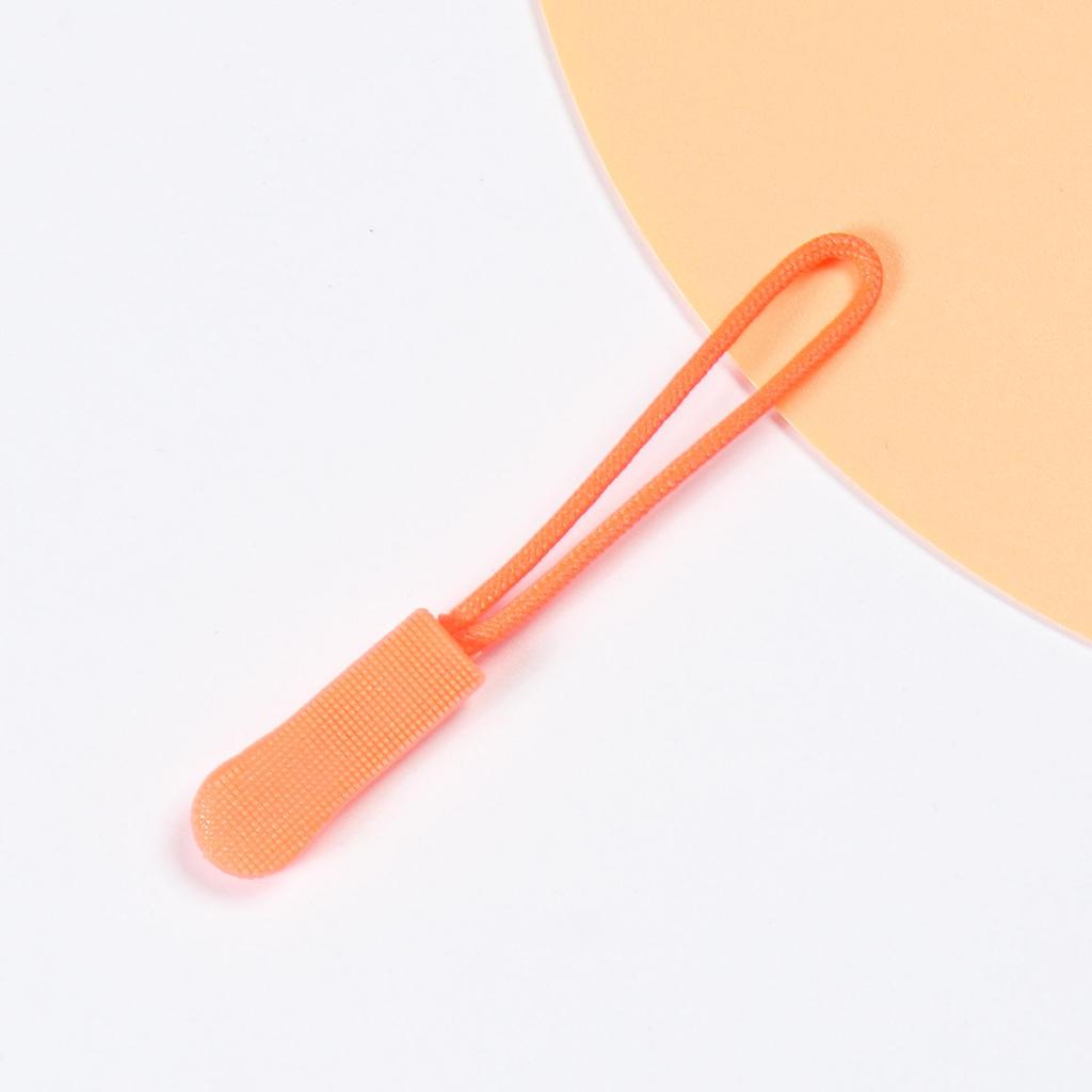 Colored TPU Caterpillar Zipper Pull Cord Accessory