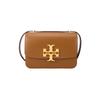 Элеонор Матовая Сумка-кроссбоди с клапаном и большим логотипом Double T из Коровьей кожи Средняя Женская Цвет Лосиный коричневый 83009-909