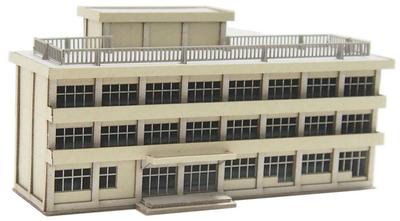 Набор бумажной конструкции школьного здания Z Gauge 0060