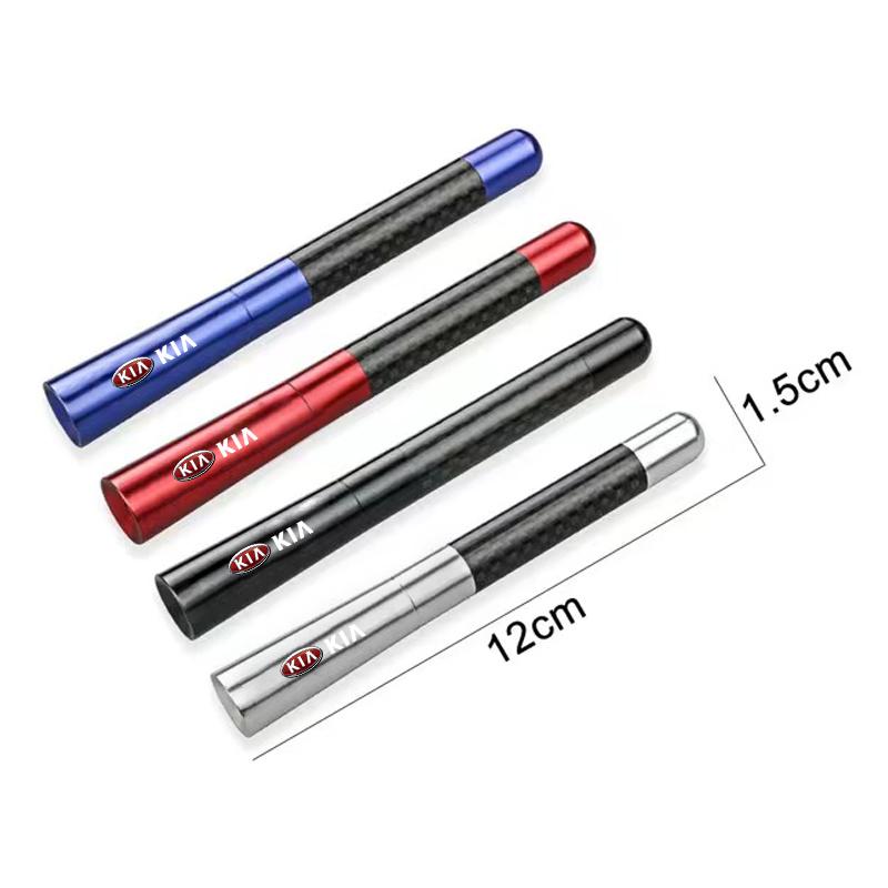 1pcs Car Aerials Car Radio Antenna FM/AM Metal Receiving Antenna Car Accessories For KIA Sportage Ceed Sorento Cerato Optima Picanto Rio Soul K3 K5