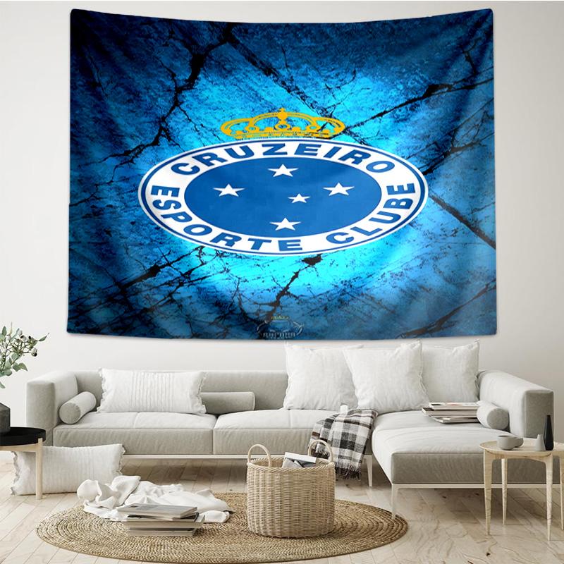 1PC Fc Emblem Printed Tapestry Room Decoration Wall Hanging for Living Room Bedroom, dormitory, Birthday and Christmas gifts