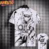 Naruto Men's T Shirt Japanese Anime 3D Prints Casual Short Sleeve Tees Street Oversized Clothing Fashion Cartoon T-Shirts