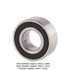 3205-2RS Double Row Ball Bearing Steel Angular Contact Bearing  Bike Bottom Bracket