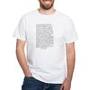 CafePress Футболка с цитатой Генри Роллинза для мужчин, 100% хлопок, Классическая белая футболка с принтом