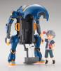 Hasegawa Mechatro Wego Eva Collaboration Series 4 Mark Six Kaworu Nagisa масштабная пластиковая модель SP510 Vol. + 1/20 цветовая кодировка