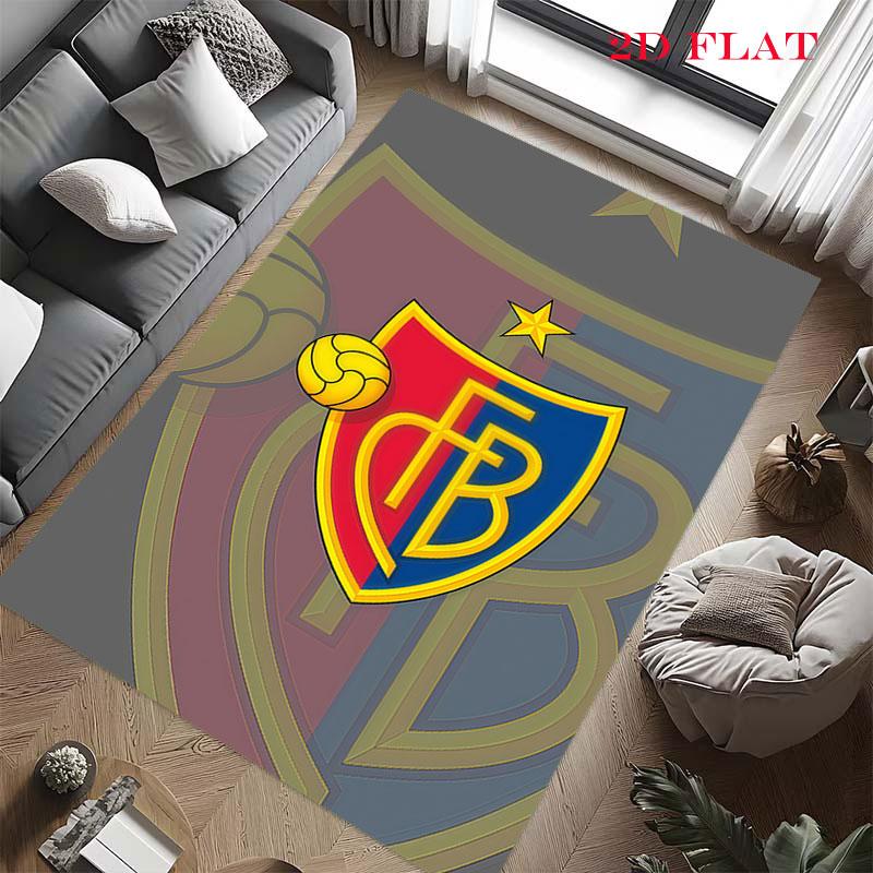 FC Basel Carpet Rug for Living Room Bedroom Home Sofa Decoration,Kids play Nonslip Floor Mat