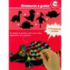 Scratch Bracelets - Dinosaurs - Multicolored - 5 Designs - 9x16 Cm - Unisex