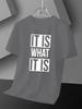 Super Attitude Thats It Personalized Printed Womens Tshirt Trendy Art Soft And Skin Friendly Daily Commuting Outfit
