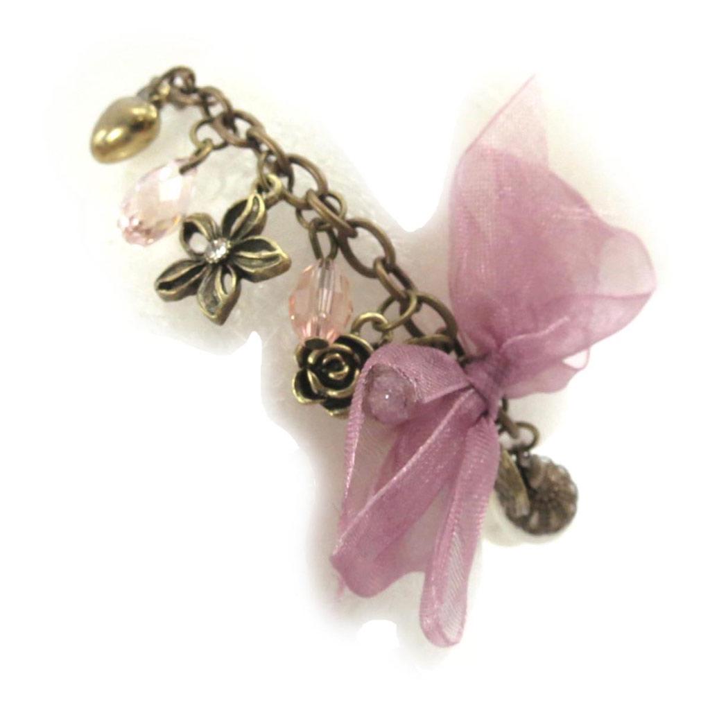 Les Trésors De Lily [J7580] - Браслет с жемчугом Sissi цвета слоновой кости розового цвета