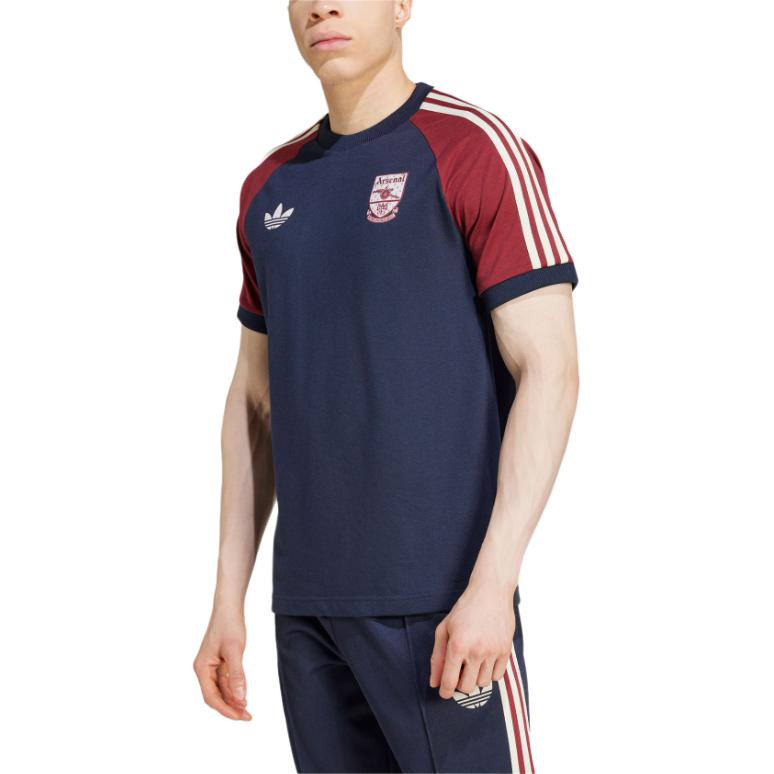 adidas Оригиналы Бесплатная доставка С AdiClub Арсенал Adicolor Classics Футболка с 3 полосками IY0053-