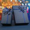 Прямоугольная синяя упаковочная коробка с бантом подарочная коробка креативная DIY свадебные сувениры коробка для подарка на день рождения Валентина
