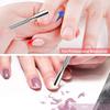 1Pcs/4Pcs Cuticle Pusher Double Sided - Sharp Edge Spoon Shaped Dual Ended Cuticle Pusher Remover Clean Manicure Pedicure