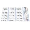 Flute Fingering Chord Chart Beginner Student Practice Teaching Aids Instrument