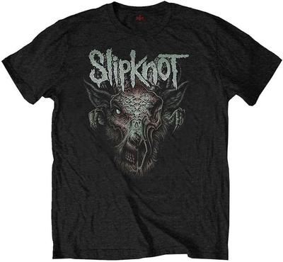 Slipknot 'Зараженная коза' (черный) Детская футболка (3-4 года)