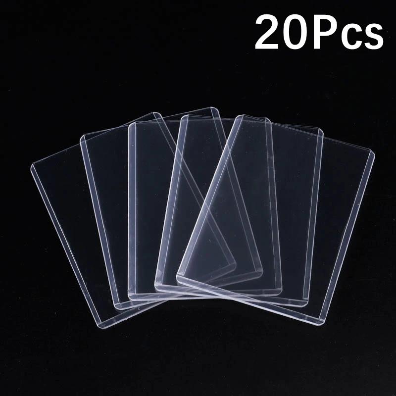 35Pt Top Loader 3x4" Защитные протекторы для игровых карт Внешний протектор для карт Папка для коллекционных карточек Игровые карточки Спортивные карты Детские игрушки Подарок