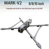 Рама дрона из углеволокна - MARK4/MAK4 V2, 8/9/10 дюймов FPV гонки, большая продолжительность полета