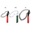 Oil Filter Removal Strap Wrench Oil Filter Removal Strap Oil Filter Spanner Filter Changing Tool for Car Truck 3 Sizes