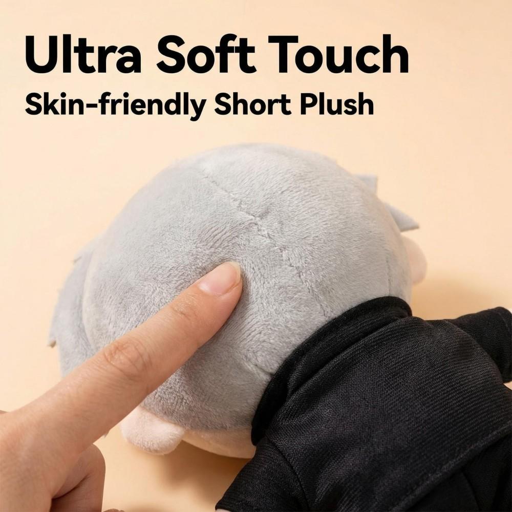 Anime Kawaii Doll Gojo Satoru Plush Doll Soft Cute Skin Friendly Material Stuffed Toy Home Decoration Kids Birthday Gift Fans