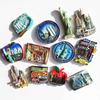 3D New York City Classic Resin Fridge Magnets Home Kitchen Collectible Souvenirs Decorative Travel Gift