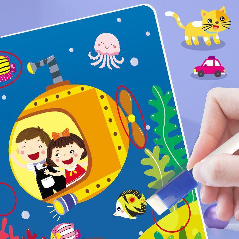Карточки-лабиринты «Найди отличия» для возраста 3-6 лет: Развивающая игра для детей