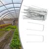 New Set Anchor Pins Galvanized Steel Nail Lawn Pins U Shaped For Garden Greening 50pcs/set Accessories Camping