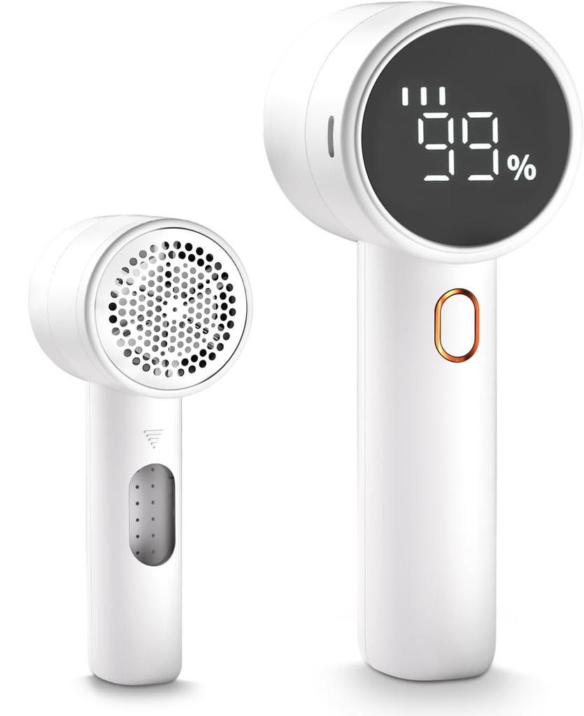 Xiaomi Электрический удалитель ворса и катышков для ткани с 6 лезвиями, 3 скорости, светодиодный дисплей, глубокое удаление катышков с одежды, свитеров, диванов